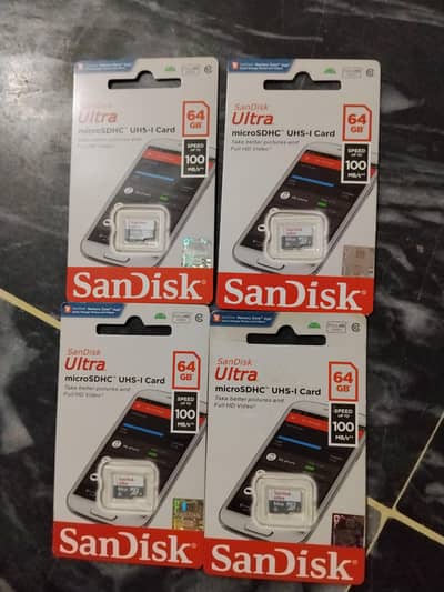 SanDisk Ultra microSDHC UHS-I Card 64 GB