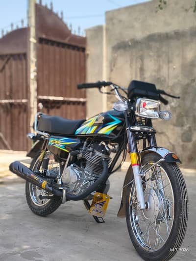 Honda CG 125 2026 Kick Start | Applied For Open Letter | 725 KM