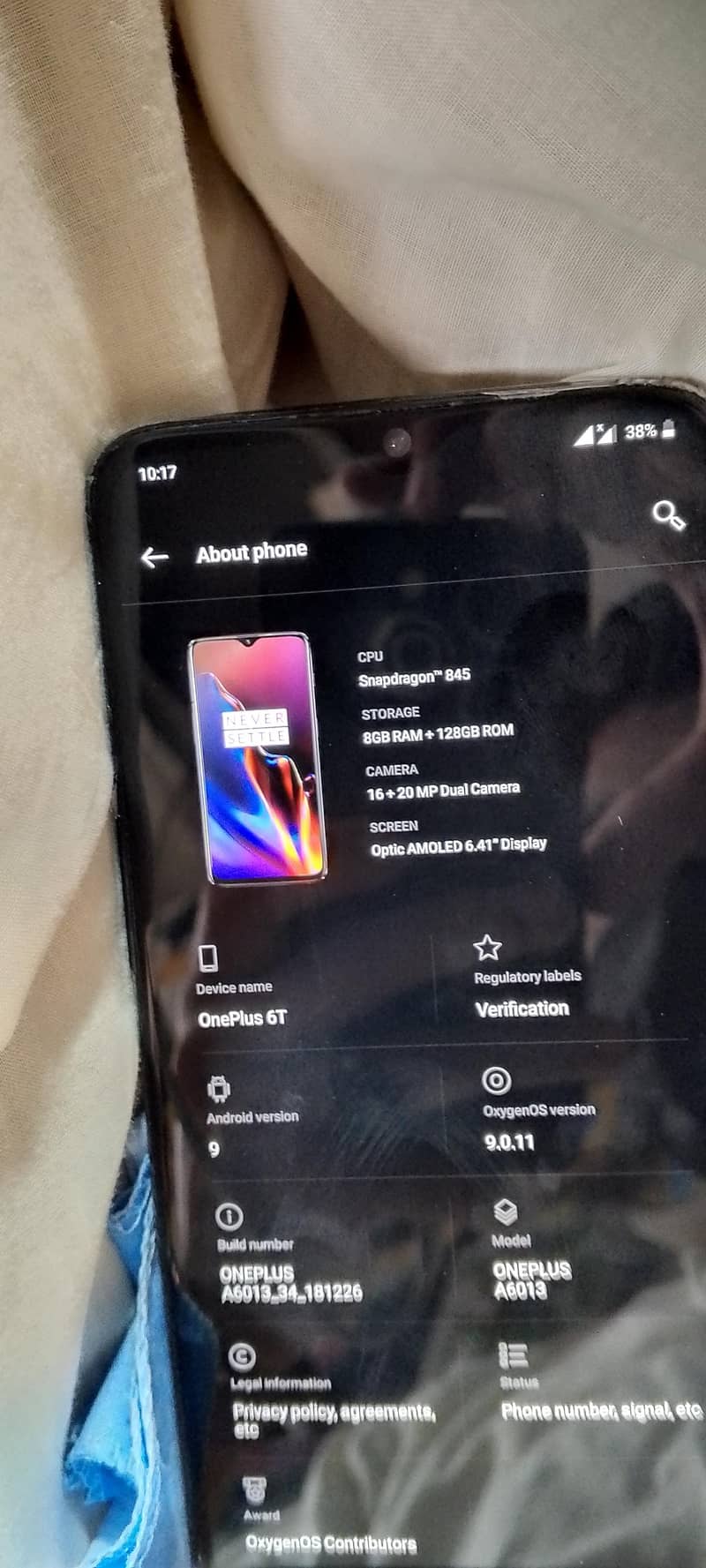 One Plus 6T 1