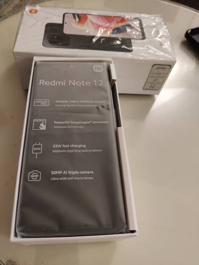 Redmi Note 12 - Onyx Grey