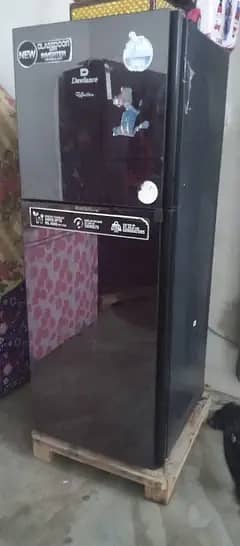 glass door fridge