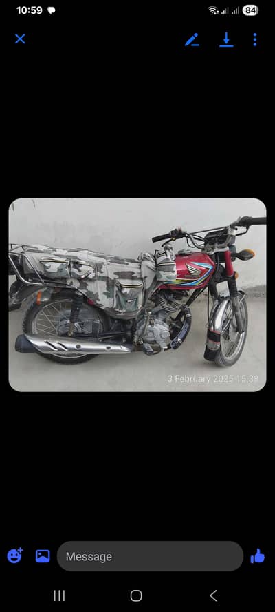 Honda CG 125 2018