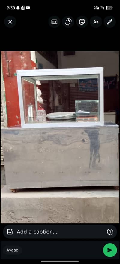 steel counter