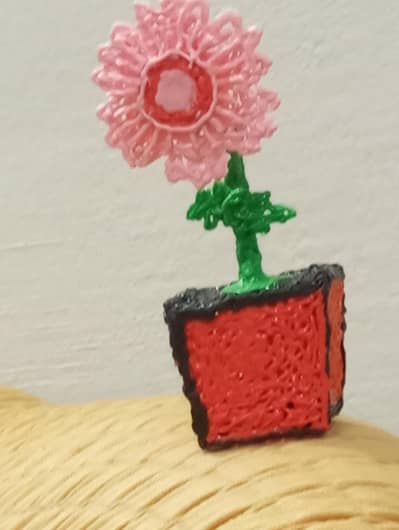 3d printed flower pot