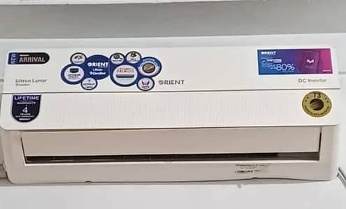Orient 1.5 ton DC inverter heat and cool T3 Model 10 by 10 condition