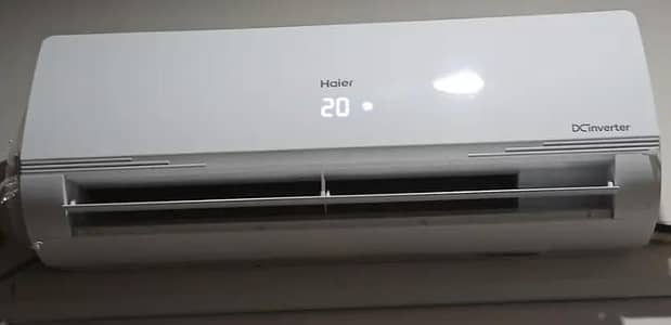 Haier 1.5 ton DC inverter heat and cool totally genuine No repier