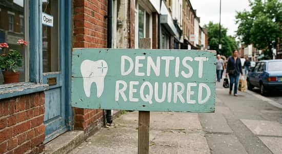 A Dentist / Dental Surgeon is required for the month of July.
