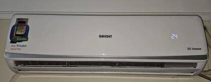 Orient 1.5 ton DC inverter heat and cool totally genuine No repier