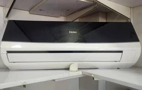 Haier 1.5 ton Non inverter Totally genuine No repier luch condition