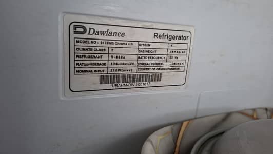 Dawlance Inverter Fridge 11 CFT 9173-WB Chrome+R | Excellent Condition