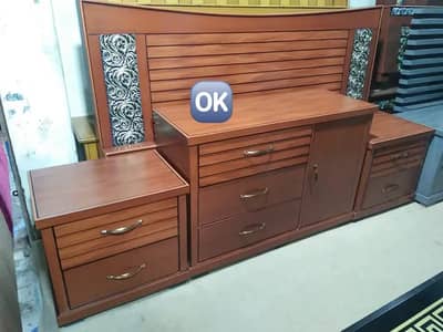 Single Bed/wardrobe/side tables/bedroom furniture/showcase