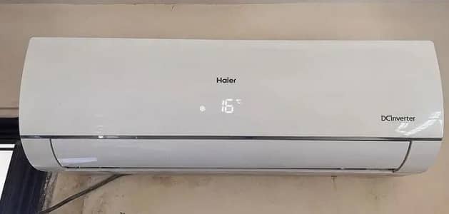Haier 1.5 ton DC inverter heat and cool totally genuine No repier