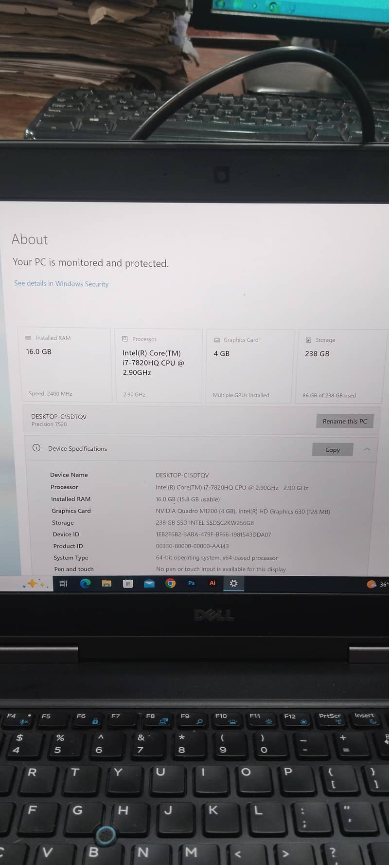 Core i7 7th generation 4