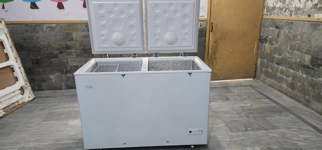 Haier Double Door Deep Freezer – Only 2 Months Used | Excellent