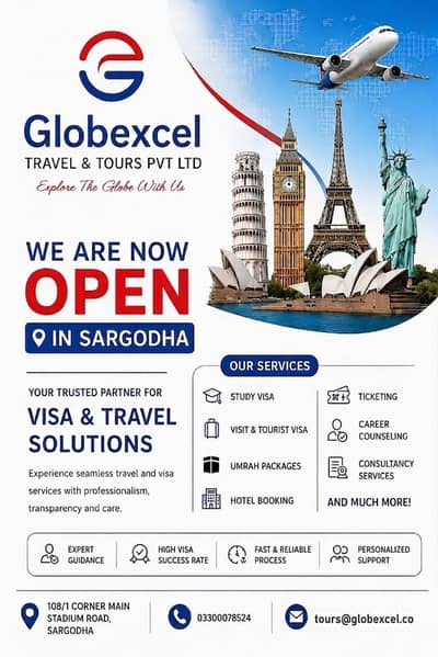 Globexcel Travel and Tours PVT limited.