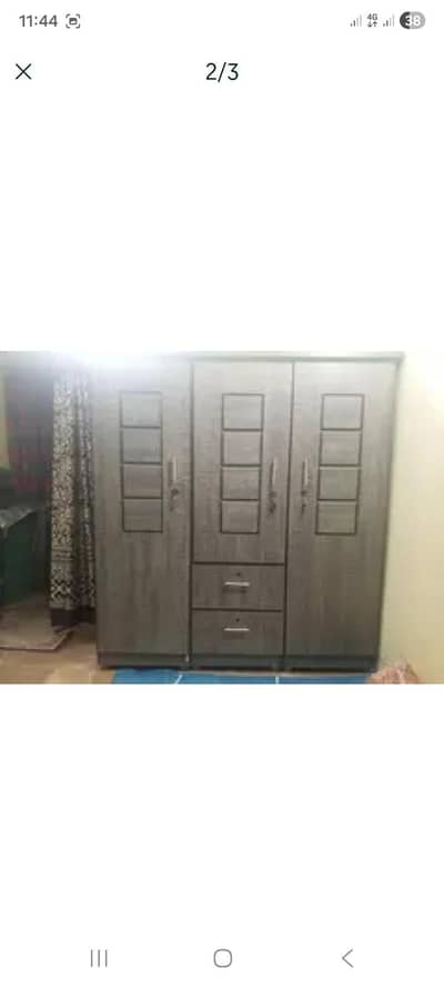 king size bed,almari,dresing tabel