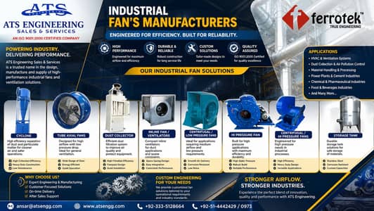 industrial fans/centrifugal high pressure fan/cyclone/industrial fans