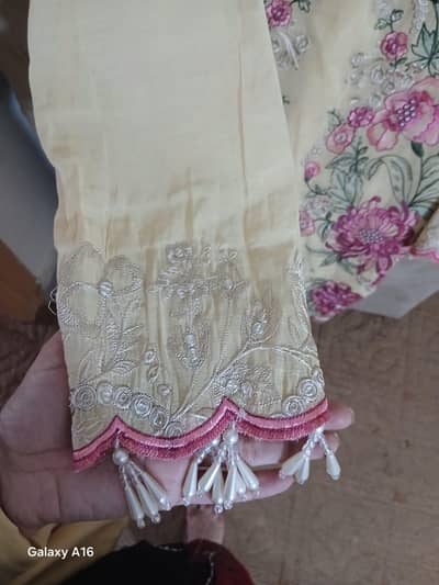 small size khadi stiched dress