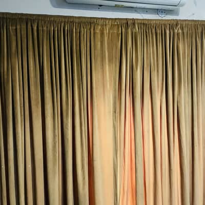 Huge fall curtains