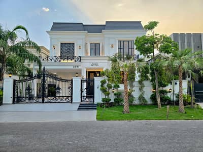 New Classic Designe Brand New House For Sale With Pool And Basement At Top Location Near Raya Fairways Masjid