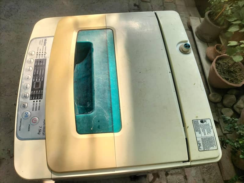 Haier Full Automatic machine 4