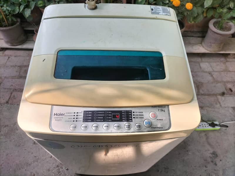 Haier Full Automatic machine 5