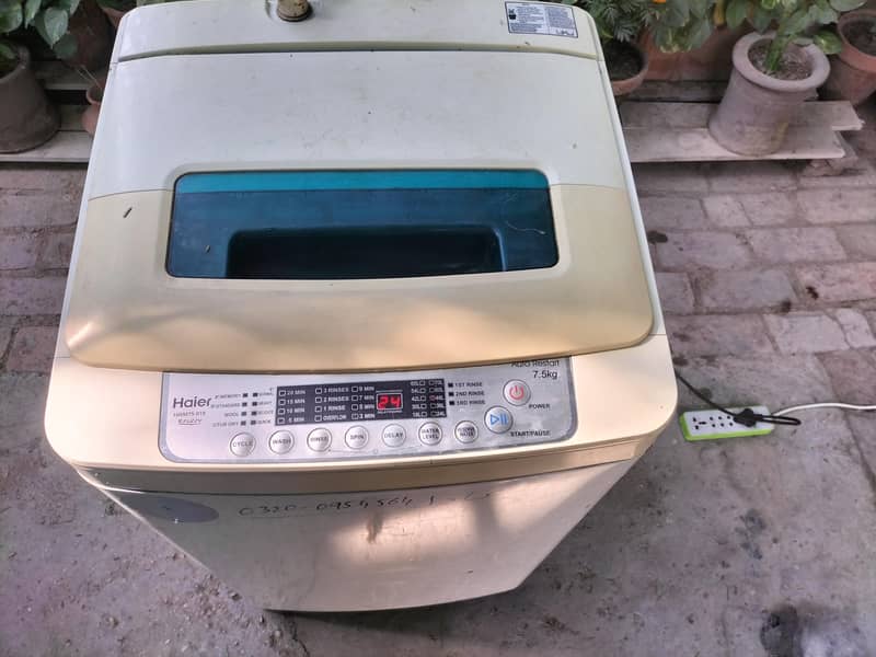 Haier Full Automatic machine 6