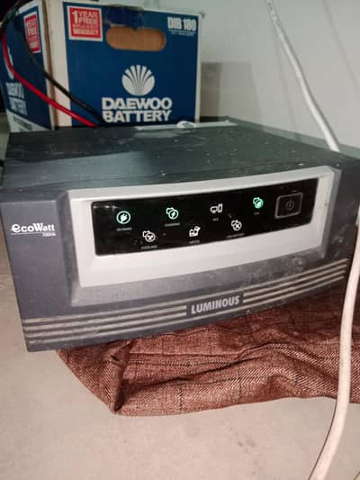 Luminous EcoWatt 700VA UPS/Inverter | Full Working | Good Condition