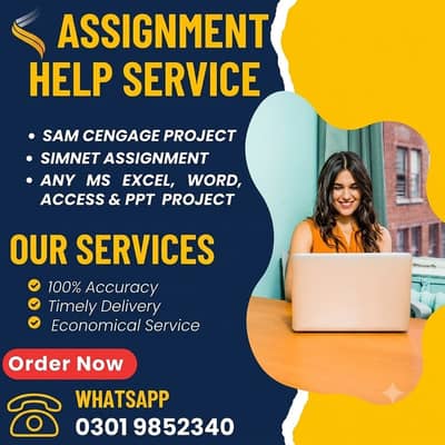 Online Job / Typing job / Assignment Job / part time Job / Data Entry