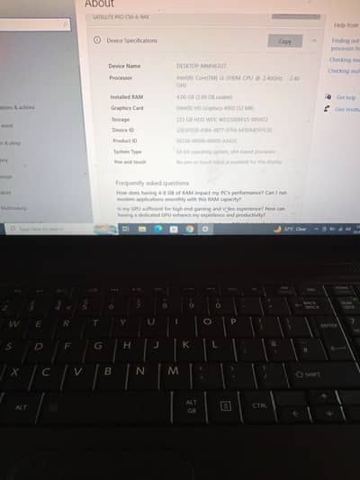 Toshiba satellite pro