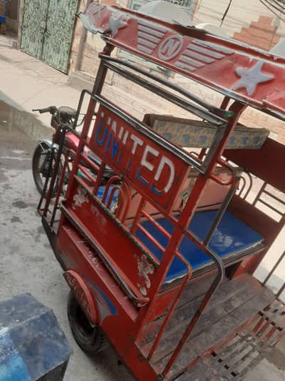 Chingchi rickshaw for sale 2016 model United 03086257531