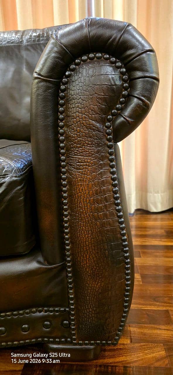 Genuine Leather Sofas 1