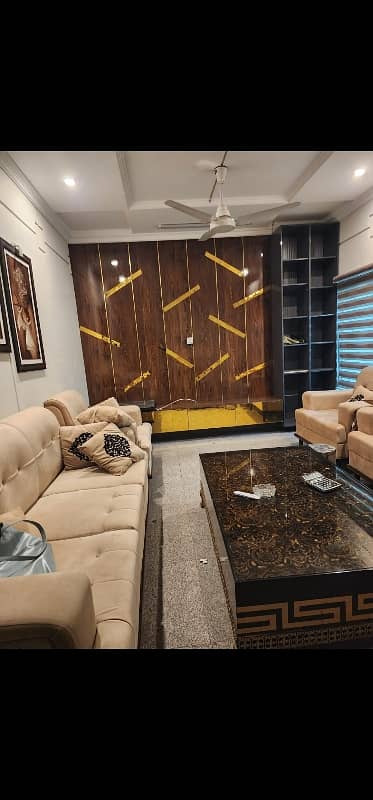 Garden Town Abubakar Black Near Ferozpor Road And Kenal 1 Kanal Dubal Story Marble Flooring 6 Bad D/D TVL Kitchen Sarvent Parking Ideal Location Office And Rehaish
