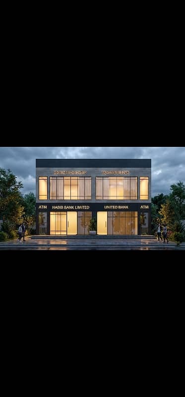 One kanal LDA approved commercial building,Situated at 150 feet Khybane Jinnah (Nasheman Iqbal Society) consisting of 5200sft ground and first floor is available for rent. Location is in close vicinity of Nawaz Shareef Cancer Hospital,Pine Avenue,Valencia and Wapda town and so many other societies
