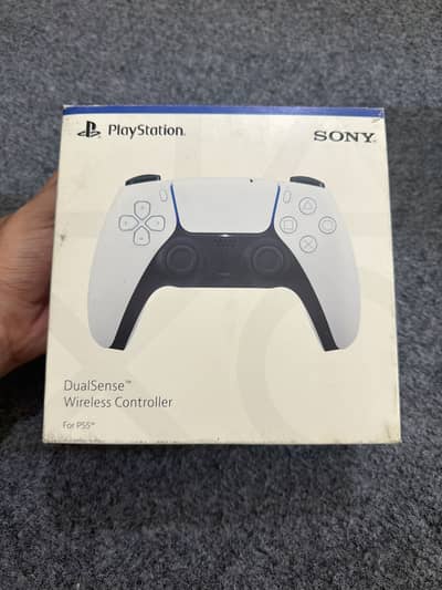 PS5 DualSense Wireless Controller White seal damage not opened new