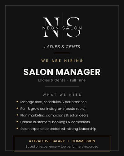 Salon Manager