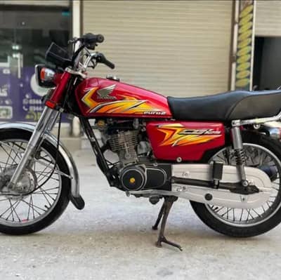 Honda 125 Model 2021 Red Color Urgent sale