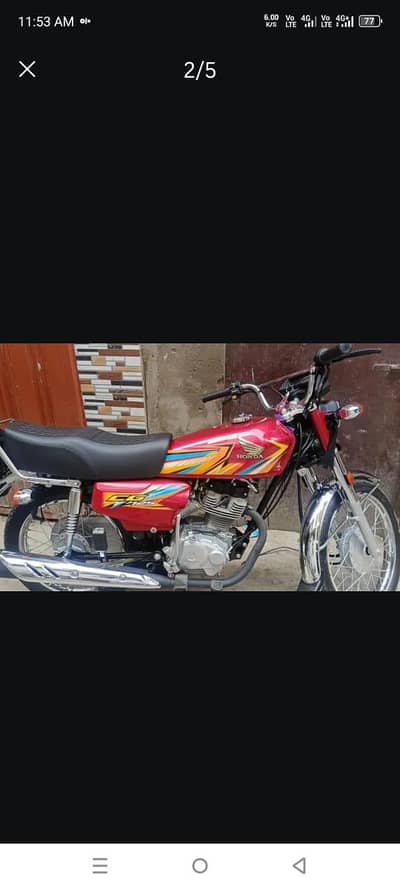 Honda CG 125 2026 Model | Like Brand New |