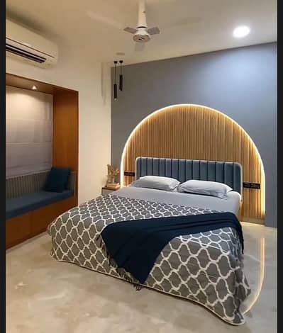 Interior Design /Molding walls/ Media Walls/Dresing table/Bedroom wall