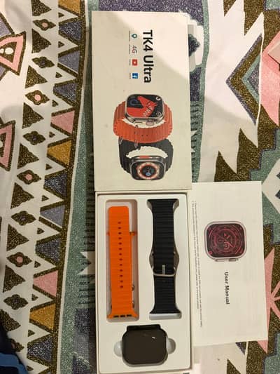 Tk4 Ultra 4g sim smart watch 4gb ram 64 gb serious buyers