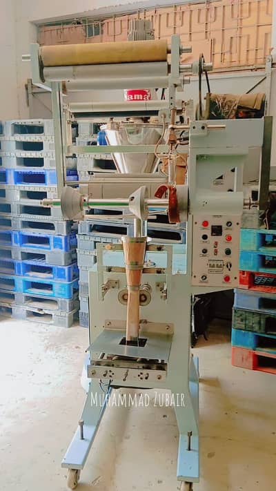 Used Sama Automatic powder sachet filling machine