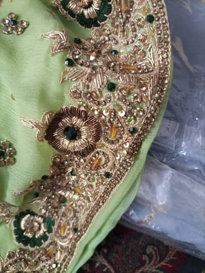 Unstitched embroidered suit