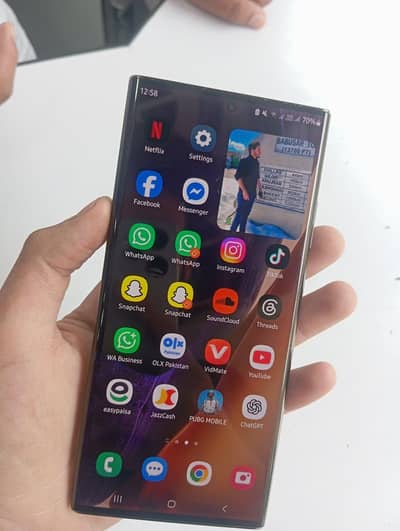 Samsung Mobile Note 20 Ultra 12/256 exchange possible i will pay