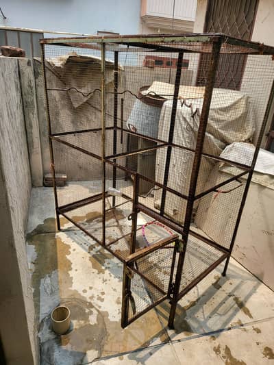 large cage for hen or parrots
