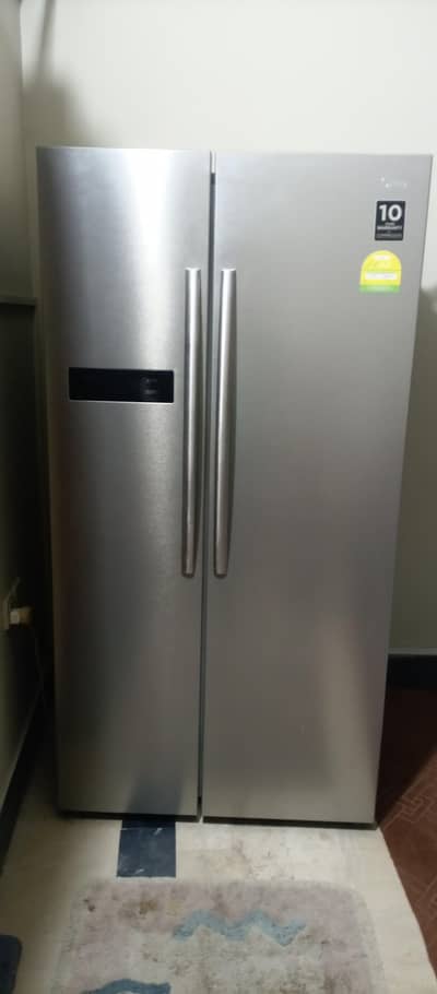 Midea double door refrigerator