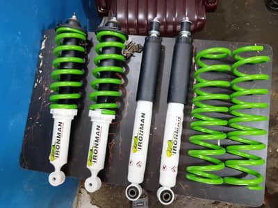 4x4 ironman premium suspension kit available soft hard wall and churi