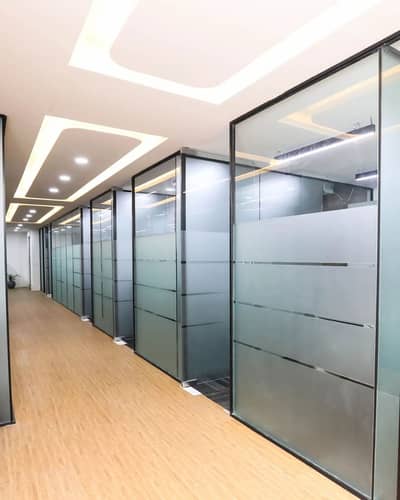 gypsum board partition/cement partition/gypsum ceiling/glass partition