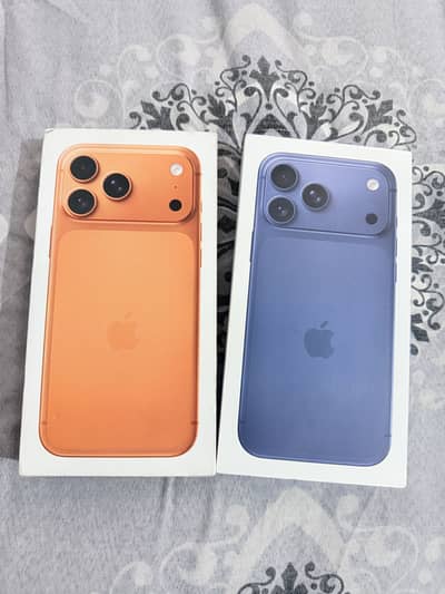 Iphone 17 pro max 256gb physical+e varient