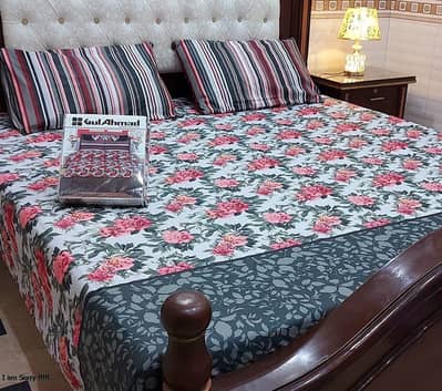 3D-Crystal cotton Bedsheets 03017186072