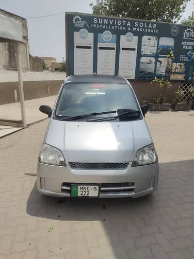 Daihatsu Mira 2004 model 2015 registered silver Color
